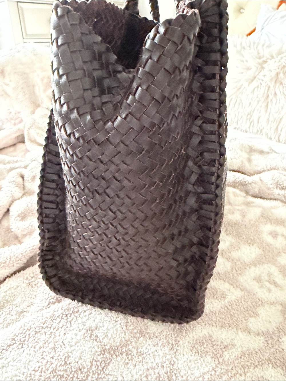 MADEWELL Lexington Woven Leather Tote - Picture 4 of 9